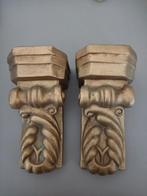 2 consoles/corbels in steen maar hol dus niet zwaar, Ophalen of Verzenden