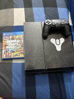 PlayStation 4 (500GB) Destiny Edition met GTA V, Ophalen of Verzenden, Zo goed als nieuw, Met 1 controller, Original