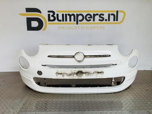 Bumper Fiat 500 Facelift 2016-2021 735619476 Voorbumper 2-B8, Auto-onderdelen, Carrosserie, Bumper, Voor, Gebruikt, 6 maanden garantie