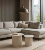 Japandi tafeltjes - nieuw in de doos, Ophalen, Nieuw, Rond, Japandi