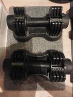 Tunturi verstelbare dumbbells van 12,5 kg, Ophalen, Zo goed als nieuw, Benen, Dumbbell