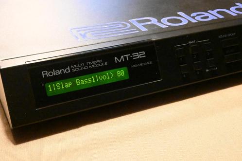Roland MT-32 Midi klant module, Musique & Instruments, Modules de son, Utilisé, Roland, Enlèvement
