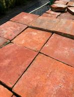 Lot antieke terracotta tegels Voor info BELLEN 0474220705, Antiek en Kunst, Ophalen