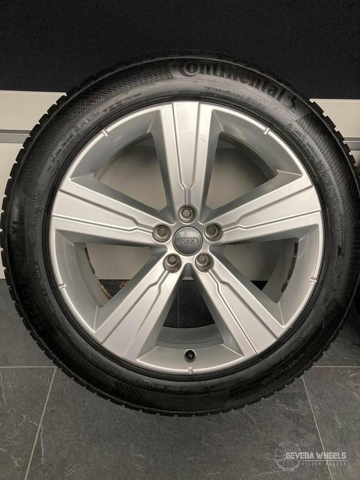 20'' originele Audi Q7 / SQ7 velgen +winterbanden 5x112 4M0, Auto-onderdelen, Banden en Velgen, Banden en Velgen, Winterbanden
