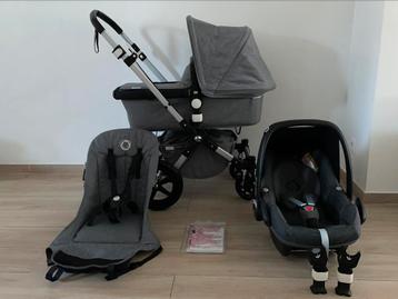 Bugaboo Cameileon+3 Melange Gray kinderwagen 3-in-1 Set beschikbaar voor biedingen