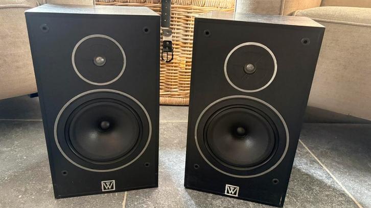 Wharfedale 505.2, Audio, Tv en Foto, Luidsprekerboxen, Zo goed als nieuw, Front, Rear of Stereo speakers, 60 tot 120 watt, Overige merken