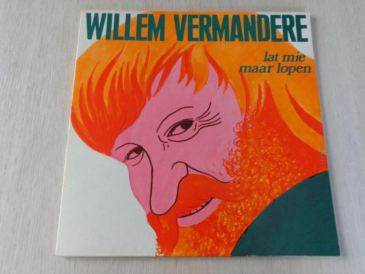 Willem Vermandere – Lat Mie Maar Lopen, Cd's en Dvd's, Vinyl | Nederlandstalig, Zo goed als nieuw, Streekmuziek, 12 inch, Ophalen of Verzenden