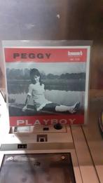 Vinyl singel peggy playboy zie foto, CD & DVD, Vinyles | Néerlandophone, Comme neuf, Enlèvement ou Envoi