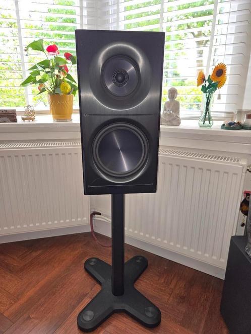 Elac Adante AS-61 evt. incl. mooie Monitor Audio ST-2 stands, Audio, Tv en Foto, Luidsprekerboxen, Zo goed als nieuw, Front, Rear of Stereo speakers