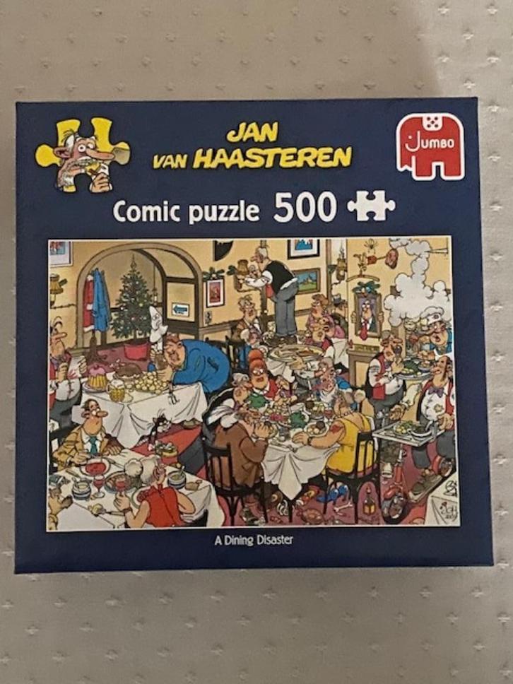 Van Haasteren : Dining disaster ( 500 stukjes ), Hobby en Vrije tijd, Denksport en Puzzels, Ophalen of Verzenden