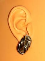 oorbellen clipons grote zilveren knoop, Handtassen en Accessoires, Oorbellen, Overige materialen, Verzenden, Nieuw, Knopjes of Stekers