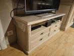 Tv meubel / kast, Ophalen, 100 tot 150 cm, Eikenhout, Zo goed als nieuw