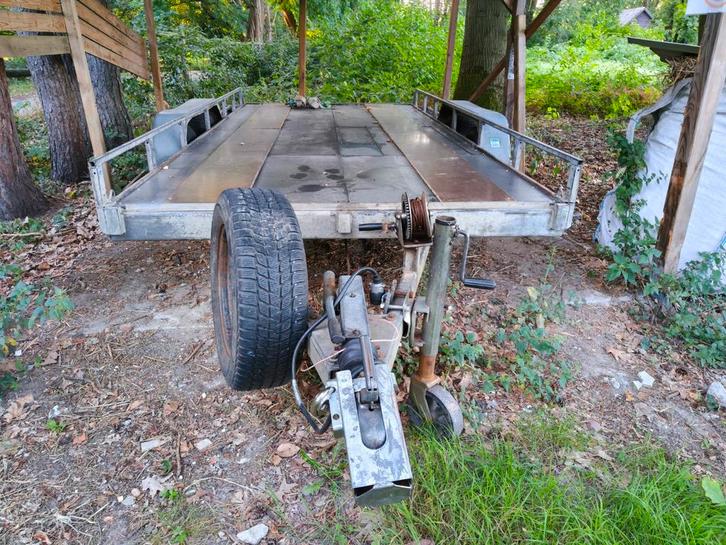 LOCATION remorque plateau voiture, Auto diversen, Aanhangers en Bagagewagens, Zo goed als nieuw, Ophalen