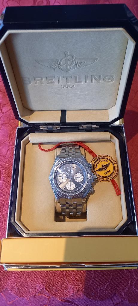Breitling Crosswind Special Chronograaf, Handtassen en Accessoires, Horloges | Heren, Zo goed als nieuw, Polshorloge, Breitling