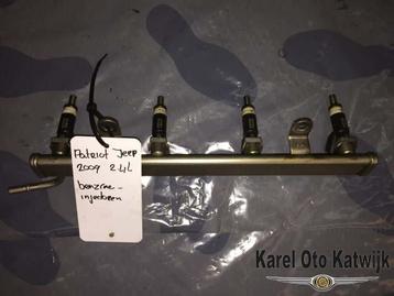 Benzine injectoren compleet Jeep Patriot 2.4 2009 beschikbaar voor biedingen
