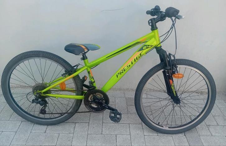 Kinderfiets MTB Prestige 24inch 18speed NIEUWPRIJS 379€ 🚴‍♂, Fietsen en Brommers, Steps, Gebruikt, Overige typen, Ophalen