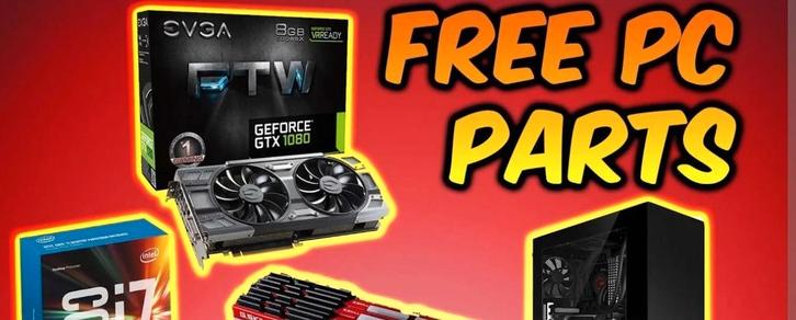 Free pc parts, Computers en Software, Computerbehuizingen, Zo goed als nieuw, Ophalen