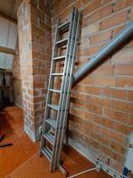 Alpe uitschuifladder 3x9 treden, Doe-het-zelf en Bouw, Ladders en Trappen, Ophalen, Gebruikt, Ladder