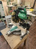 Afkortzaag Hitachi C12LCH 1520W laser, Doe-het-zelf en Bouw, Gereedschap | Zaagmachines, Ophalen, Gebruikt, Afkortzaag, 1200 watt of meer