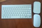 apple original magic mouse + keyboard + mobee charger, Informatique & Logiciels, Azerty, Ensemble clavier et souris, Apple, Utilisé