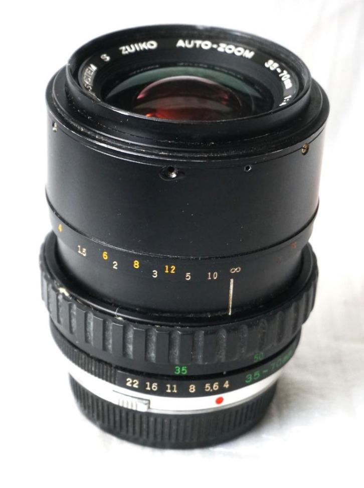 Olympus S. Zuiko AUTO-Zoom 35-70 mm f/4, TV, Hi-fi & Vidéo, Appareils photo analogiques, Utilisé, Reflex miroir, Olympus, Enlèvement ou Envoi