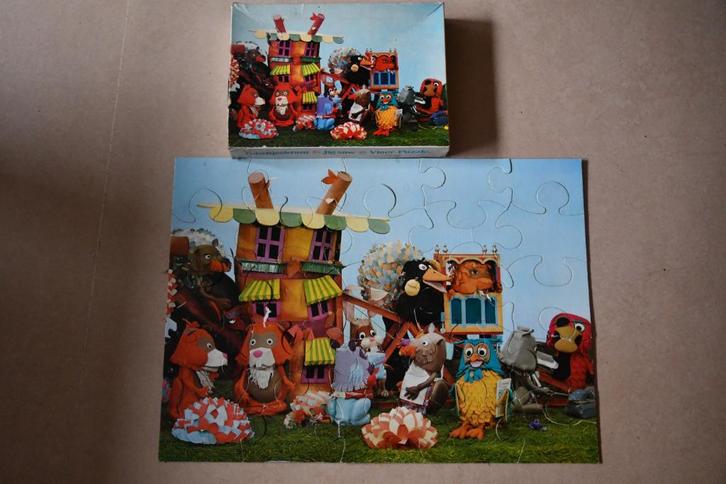 Vloerpuzzle Fabeltjeskrant, Kinderen en Baby's, Speelgoed | Kinderpuzzels, Gebruikt, 2 tot 4 jaar, 10 tot 50 stukjes, Ophalen of Verzenden