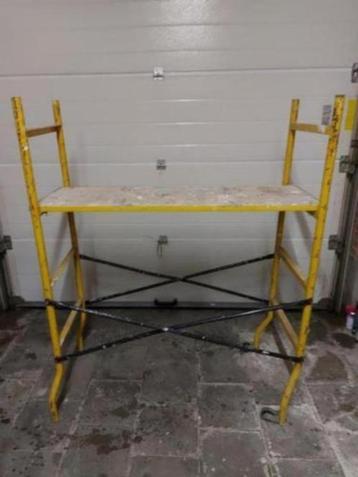 opvouwbare stelling trap werkplatform ladder beschikbaar voor biedingen