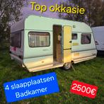Caravan Home car 4 slaapplaatsen Badkamer camping stacaravan, Caravans en Kamperen, Caravans, Home-car, 75 kg, Bedrijf, Treinzit