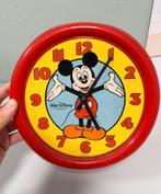 Horloge Disney Mickey Mouse vintage 1990, collection rare, Collections, Enlèvement ou Envoi, Mickey Mouse, Comme neuf