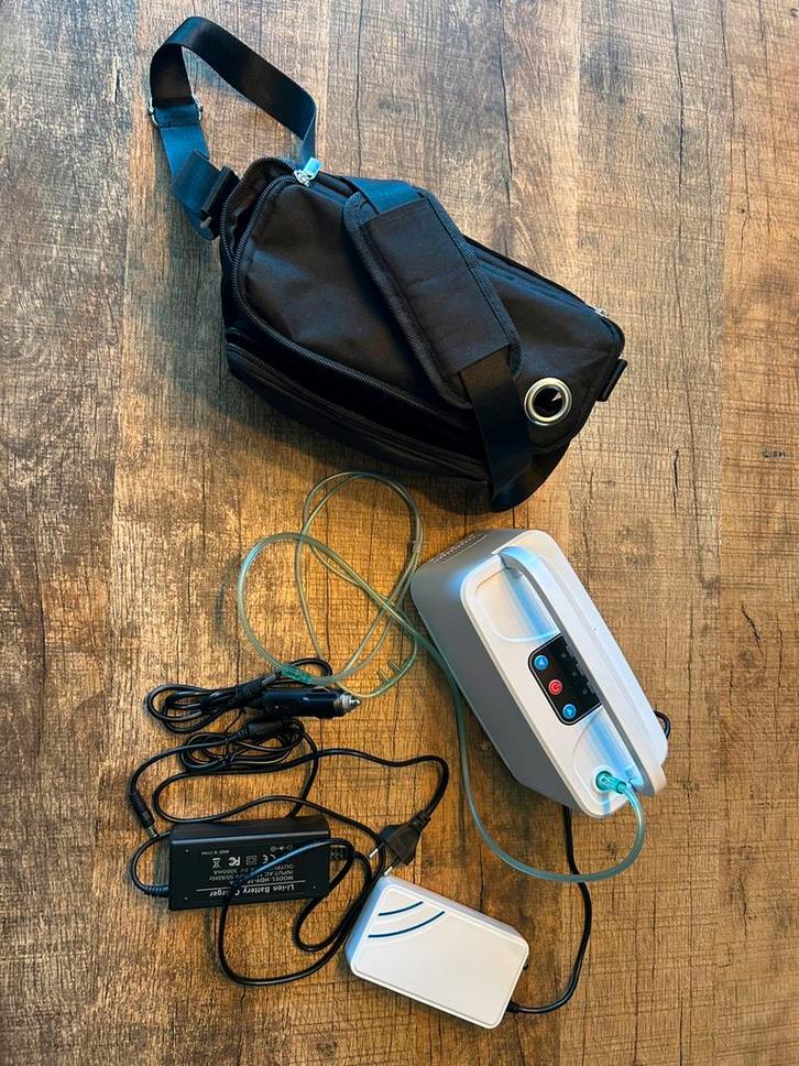 Oxyflowzy draagbare zuurstofpomp., Elektronische apparatuur, Overige elektronische apparatuur, Zo goed als nieuw, Ophalen