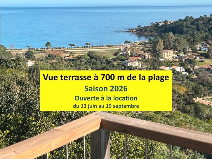 Villa in Corsica prachtig zeezicht vlakbij het strand, Immo, Huizen te huur