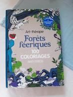 100 coloriages anti stress - Forêts féeriques, Hobby en Vrije tijd, Tekenen, Nieuw, Ophalen of Verzenden, Boek of Gids