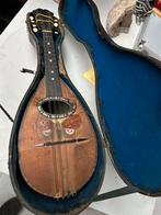 Antieke mandoline met originele koffer, Muziek en Instrumenten, Ophalen, Gebruikt