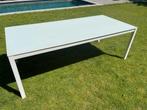 Oerdegelijke tuintafel 220 x 100, Tuin en Terras, Tuintafels, Ophalen, Zo goed als nieuw, Aluminium