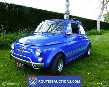 Fiat Abarth 595 - 1971 | Route 66 Auctions, Rouge, Achat, Entreprise, Boîte manuelle