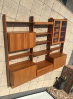 Vintage 1960s Wall Unit, Huis en Inrichting, Ophalen of Verzenden, Gebruikt