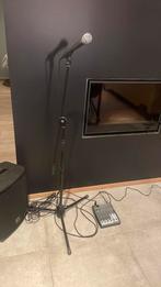 Ampli solton 100w + table berhinger + pied et micro SM58, Muziek en Instrumenten, Ophalen, Zangmicrofoon