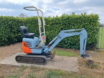 Minigraver Kubota U10-3 ( Bj 2012 ) 1600 uur / Minikraan  beschikbaar voor biedingen