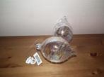 2 grosses boules de Noël en verre transparent irisé. Goodwil, Divers, Comme neuf, Envoi