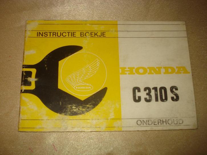 Honda C310S Ancien Manuel d'Entretien, Motoren, Handleidingen en Instructieboekjes, Honda, Ophalen of Verzenden
