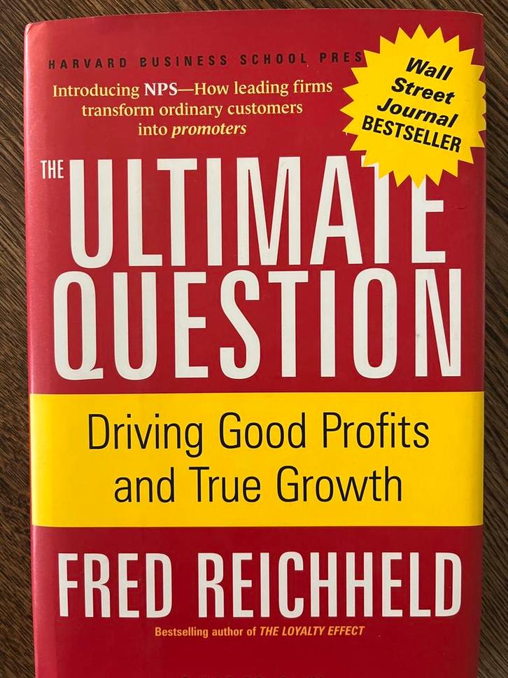 L'ultime question - Fred Reichheld, Livres, Économie, Management & Marketing, Comme neuf, Économie et Marketing, Enlèvement ou Envoi