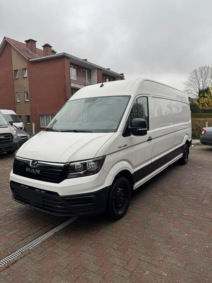 MAN TGE 180 — 2.0 TDI Bi-Turbo 180 pk — 2023 —, Auto's, Bestelwagens en Lichte vracht, Bedrijf, Te koop, ABS, Achteruitrijcamera
