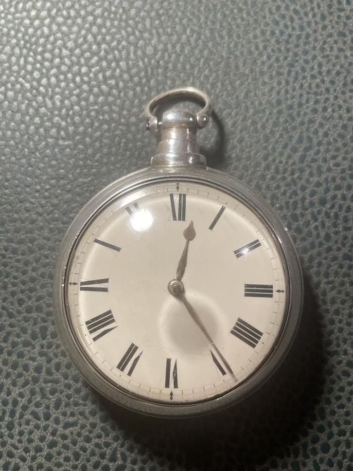 Montre de poche anglaise en argent, Bijoux, Sacs & Beauté, Montres | Anciennes | Antiquités, Montre de poche, Envoi