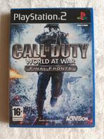 CALL OF DUTY WORLD AT WAR "FINAL FRONTS" - PS2 - PAL FR TBE, Ophalen of Verzenden, Zo goed als nieuw