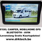 9' Mobilhome, Camper GPS Navigatie Laatste Eu Map.BLUETOOTH, Nieuw