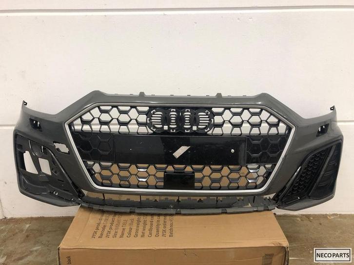 Audi A1 82a s-line bumper voorbumper grill 2018-, Auto-onderdelen, Carrosserie, Bumper, Audi, Voor, Gebruikt, Ophalen of Verzenden