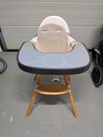 Childhome Evolu 2 wit met eettablet anthracite en kussen, Kinderen en Baby's, Kinderstoelen, Ophalen, Zo goed als nieuw