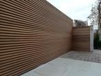 Houten tuinwand - Thermowood / Padouk - Tuinafsluitingen, Ophalen of Verzenden, Nieuw, Hout