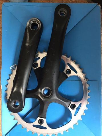 Fixie Crankset With Specialites TA Chain Ring (46 tooth)