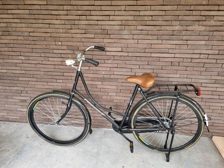 Mooie zwarte damesfiets, Verzamelen, Merken en Reclamevoorwerpen, Gebruikt, Ophalen